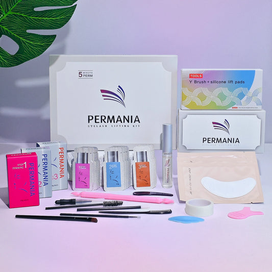 PERMANIA Long Lasting 5-8 Minutes Quick Lash Lifting Eyelash Perm Lash Lift Kit Curling Lashes Eyelash Enhancer Eye Makeup Tool