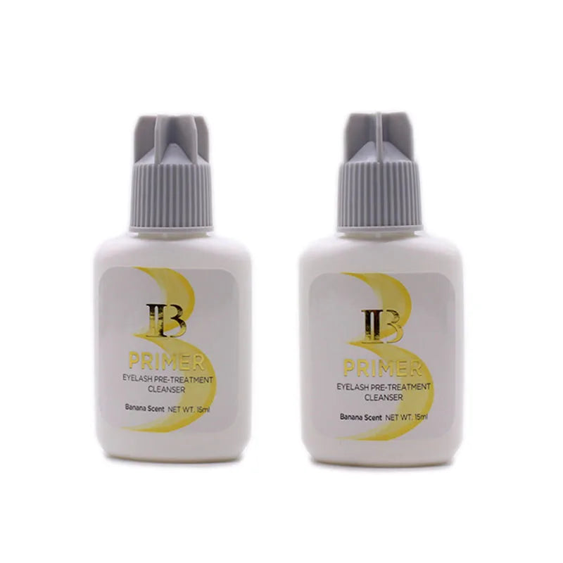 2bottles/set IB Eyelash Extension Glue Primer Premium Gel Remover Professinal Clear Eyelashes Super Bonder Adhesive Hardener