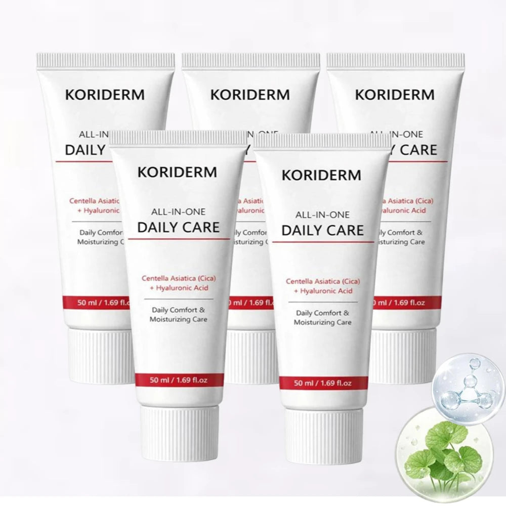 Centella Asiatica Face Cream Hyaluronic Acid Moisturizer Nourish Dry Skin Smoothing Rejuvenation Strengthen Barrier Skin Care
