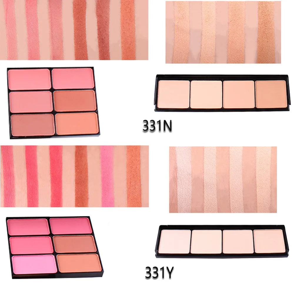 MISS ROSE Makeup Set Box Professional Eyeshadow Lip Gloss Stick Foundation Blush Powder Makeup Kit Maquiagem Cosmetics