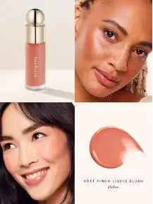 Rare Beauty Soft Pinch Liquid Blush Silky And Glides On Smoothly Long Lasting Plump Makeup Hope Love Virtue Happy Wonder Worth
