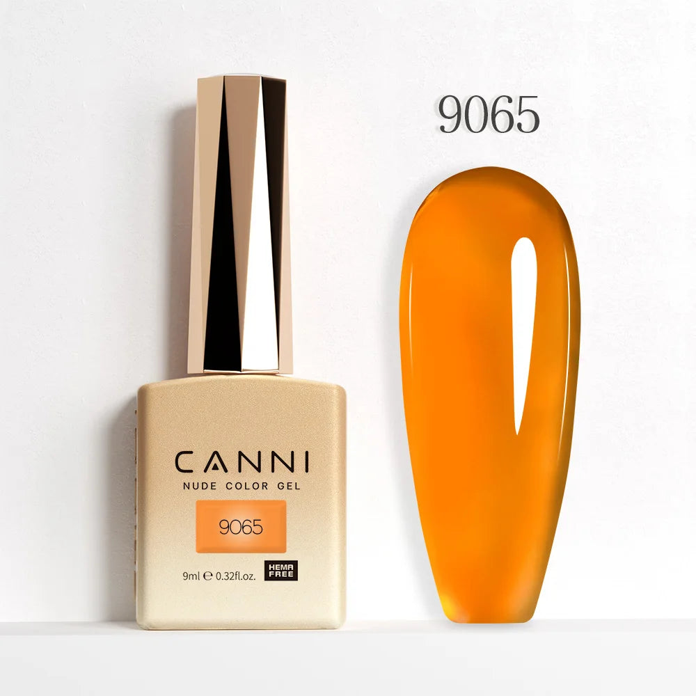 9ml CANNI Nail Gel Polish HEMA FREE Diamond Sparkle Sequin Gorgeous Color Venalisa Semi Permanent Soak Off UV LED Glitter Nails