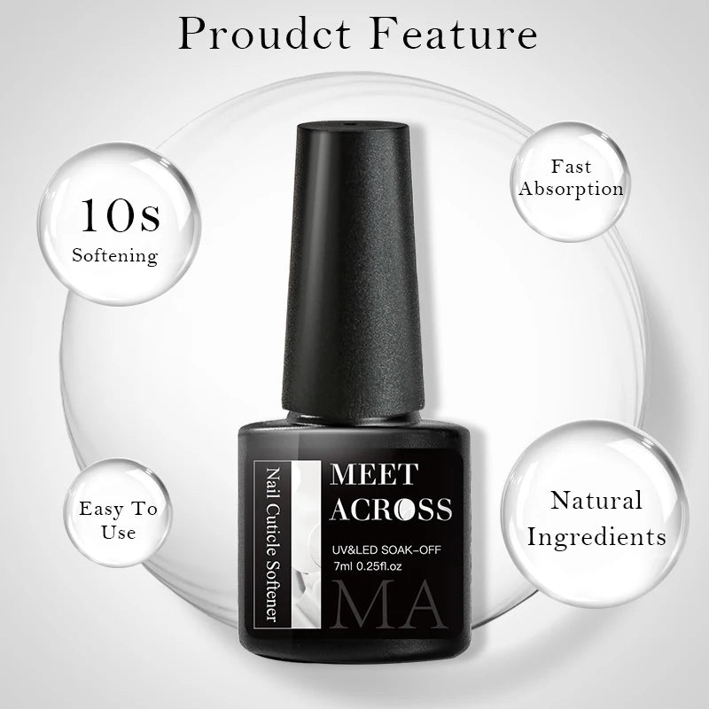 7ml Nail Cuticle Softener Remover Softener Exfoliator Cuticle Oil Nail Treatment Manicure Soften Dead Skin Nourishing Nails Care
