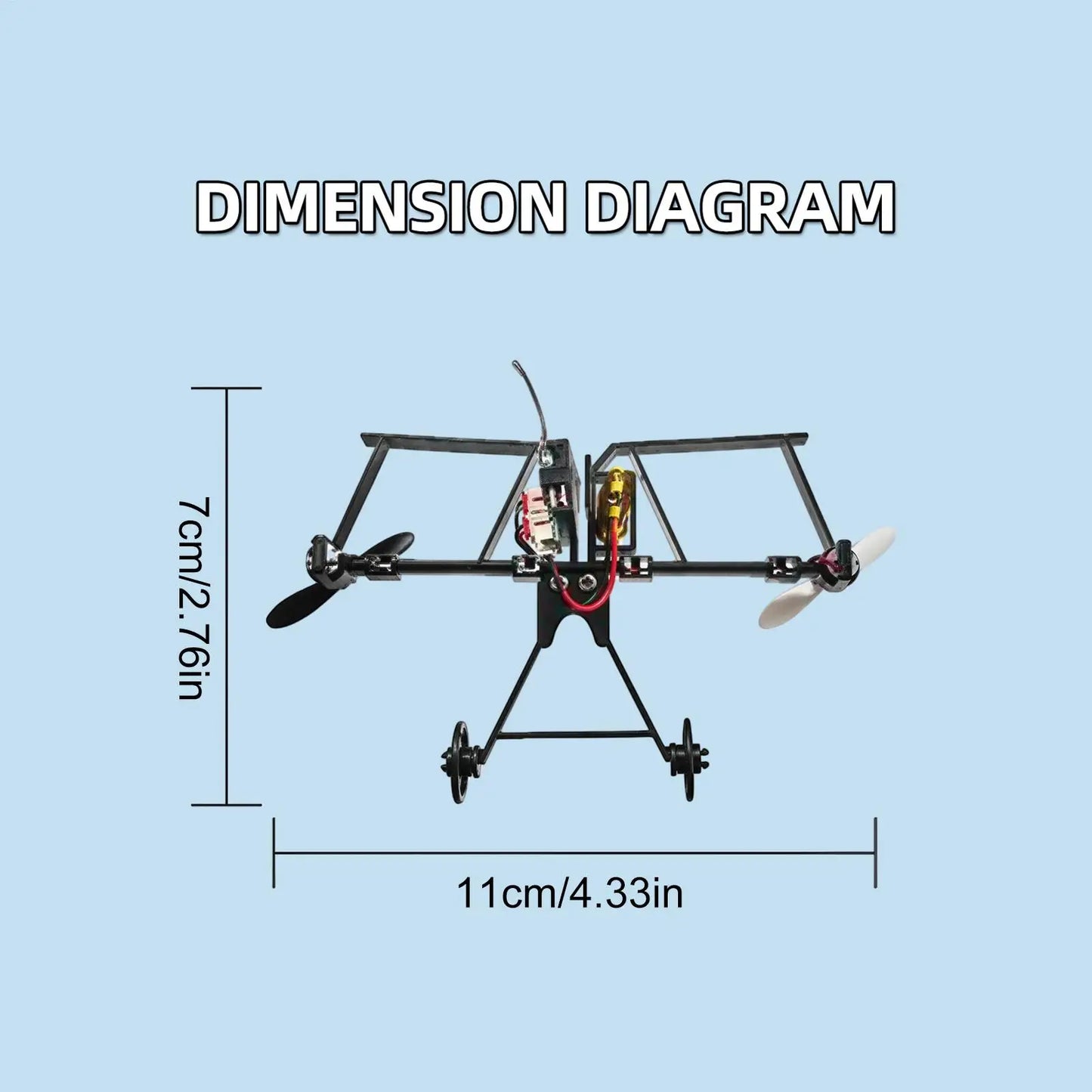 DIY RC Paper Airplane Kit Plane Toy With Gyro Stabilizer Electric Remote Control Plane For Boys Girls Backyard Park Beach