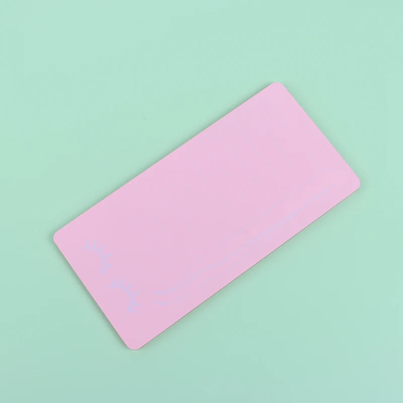 1pc Acrylic Novel Lashes Palette Holder Eyelash Display Board With Magnetic Design For Lash Tweezers Storage Makeup Tools