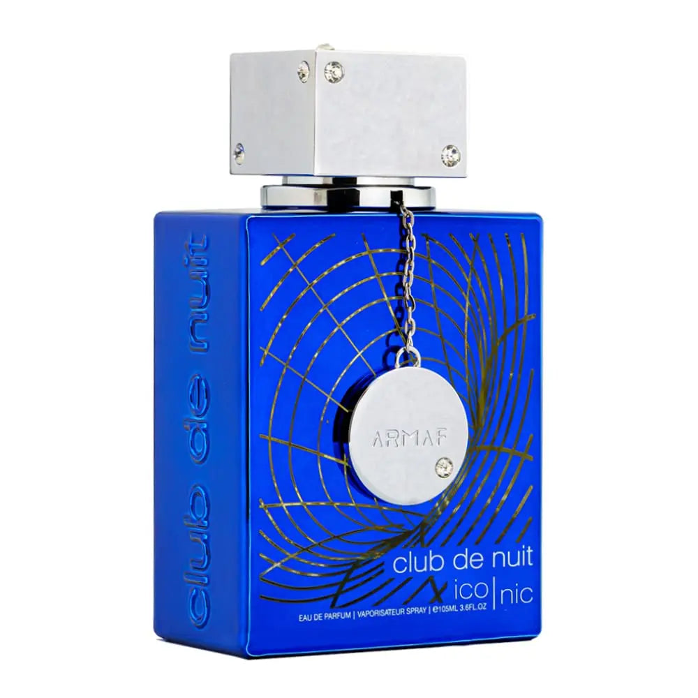 Armaf Club De Nuit Blue Iconic for Men Eau De Parfum Spray, 3.6 Ounce