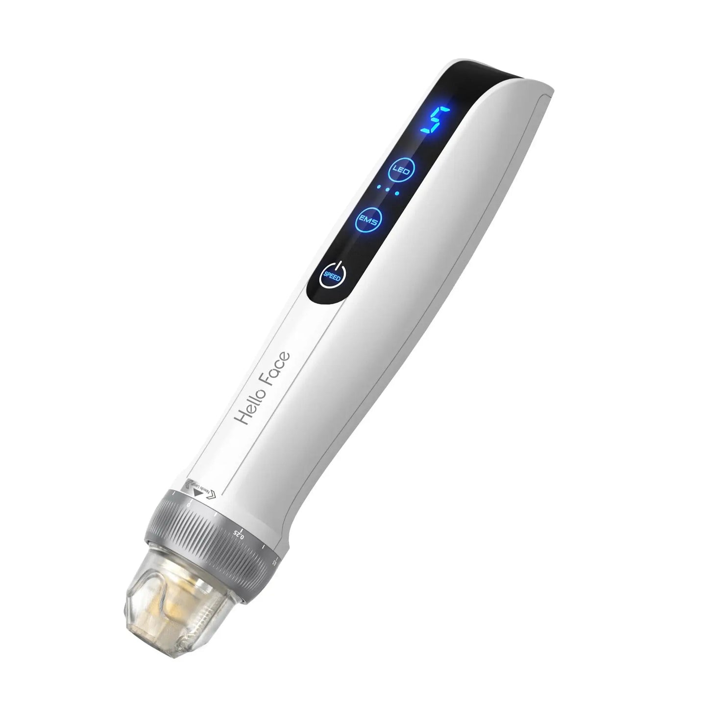 Dr. Pen Hello Face Q2 Authentic EMS Derma Pen With 2 pcs needles gifts 0.25 mm needle length