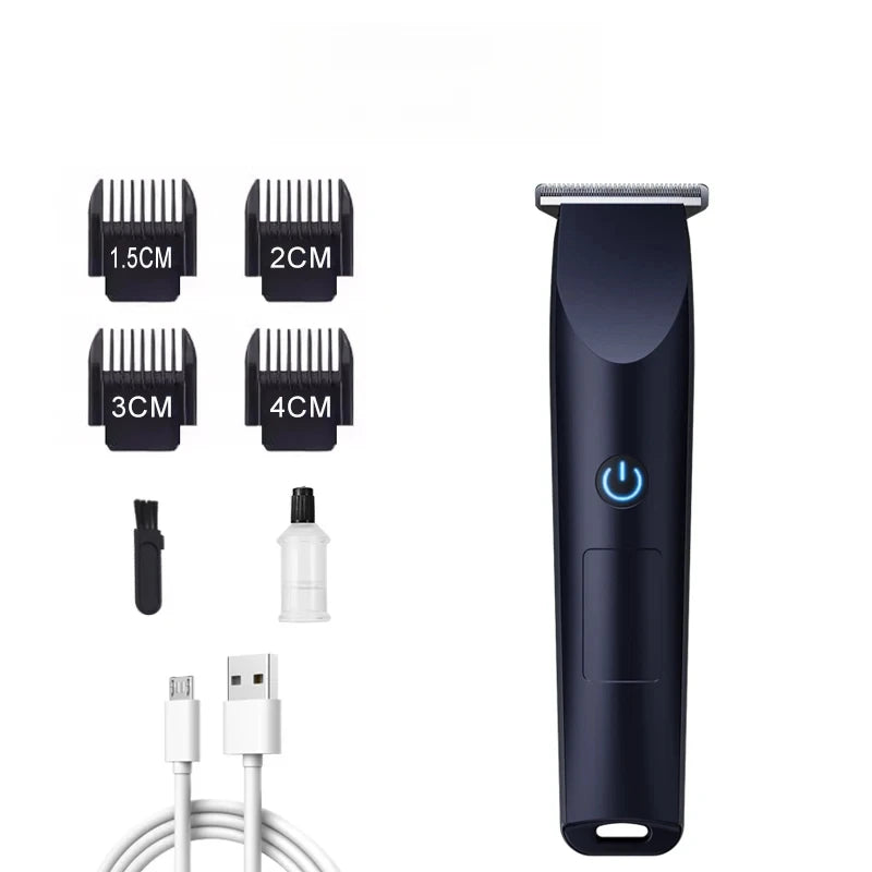 2026 Best-Selling Electric Hair Clipper With Adjustable Cutter Head, USB Charging Design For Trimming Hair And Beard, Cordless B