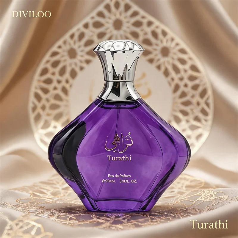 Arabian Dubai Perfume Spray Luxury Scent Elegant Aroma Strong Lasting Fragrance Oriental Woody Floral Notes Premium Unisex Gift