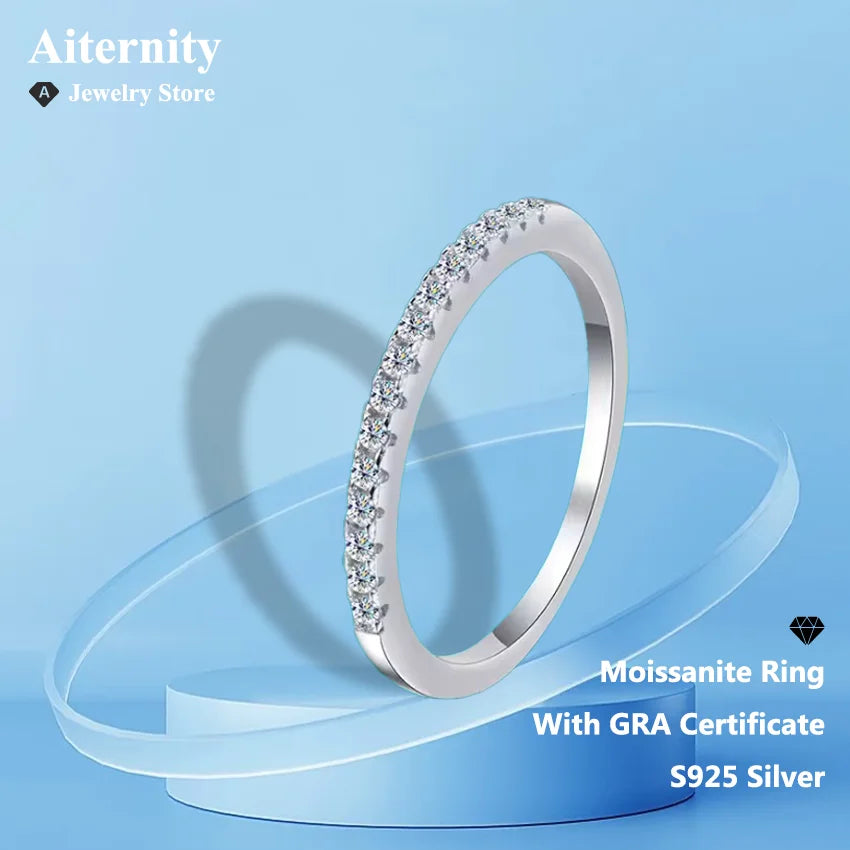 [Discount] With GRA Certificate Moissanite Ring D Color VVS1 For Man and Women Band Anniversary Wedding Engagement Celebration