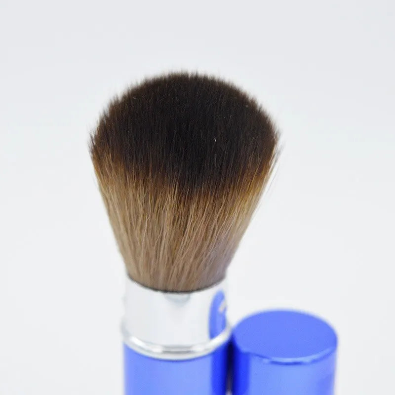 Retractable Dome Blush Make Up Brushes Aluminum Eyeshadow Foundation Facial Brushes Make Up Cosmetic Tools Women Girls Wholesale