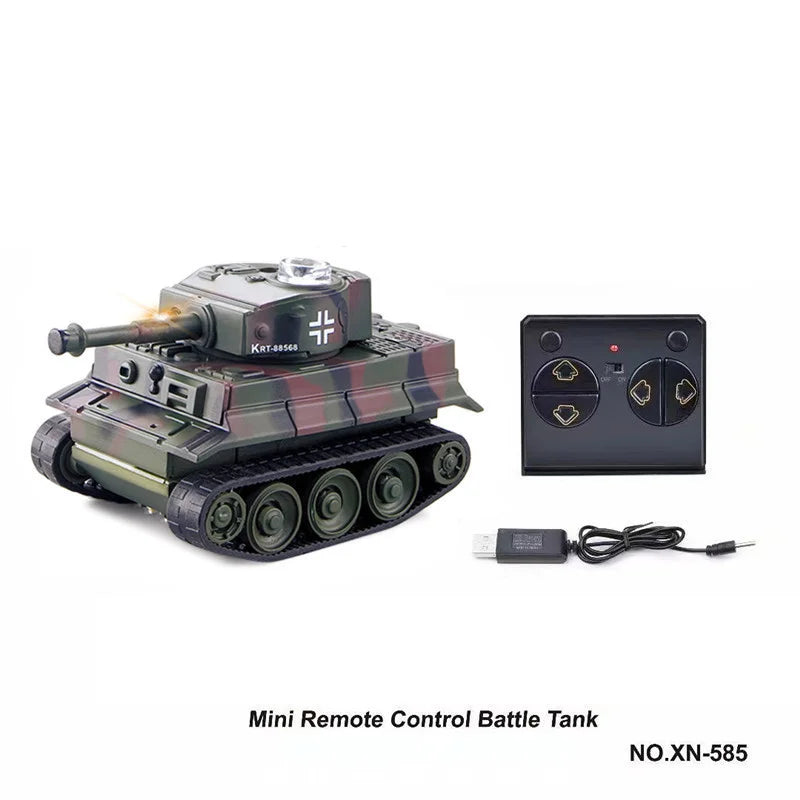 Mini RC Tank Model ImitateRemote Radio Remote Control Tank Electronic Boys Toys Children Christmas Gifts