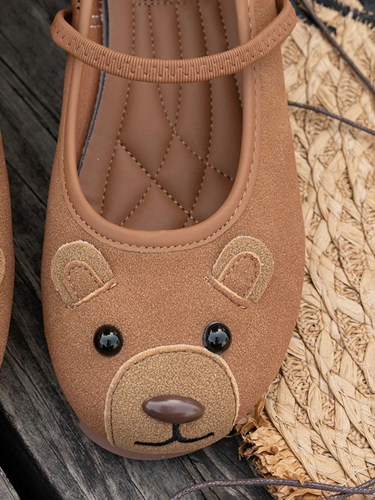 Women's Ballet Flat Woman Mary Jane Single Shoes Pregnant Mother Non slip Soft Bottom Soft Surface Walking Loafers Summer
