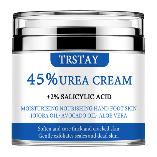 Urea Cream 45% Plus 2% Salicylic Acid, Callus Remover Foot Moisturizer Hand Foot Cream For Dry Cracked Feet from Toes to Heels E