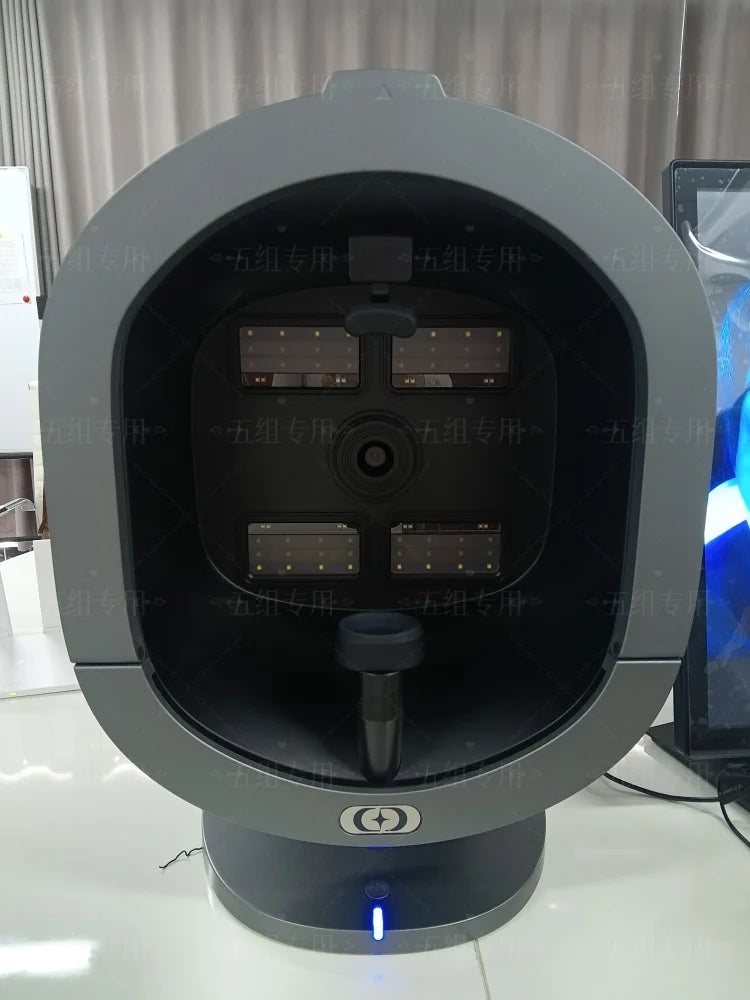 3D Facial Skin Analyzer Machine 21.5 Inch AI 8 Light Spectrum Skin Care Scanner Hair Analysis for Business Beauty Care