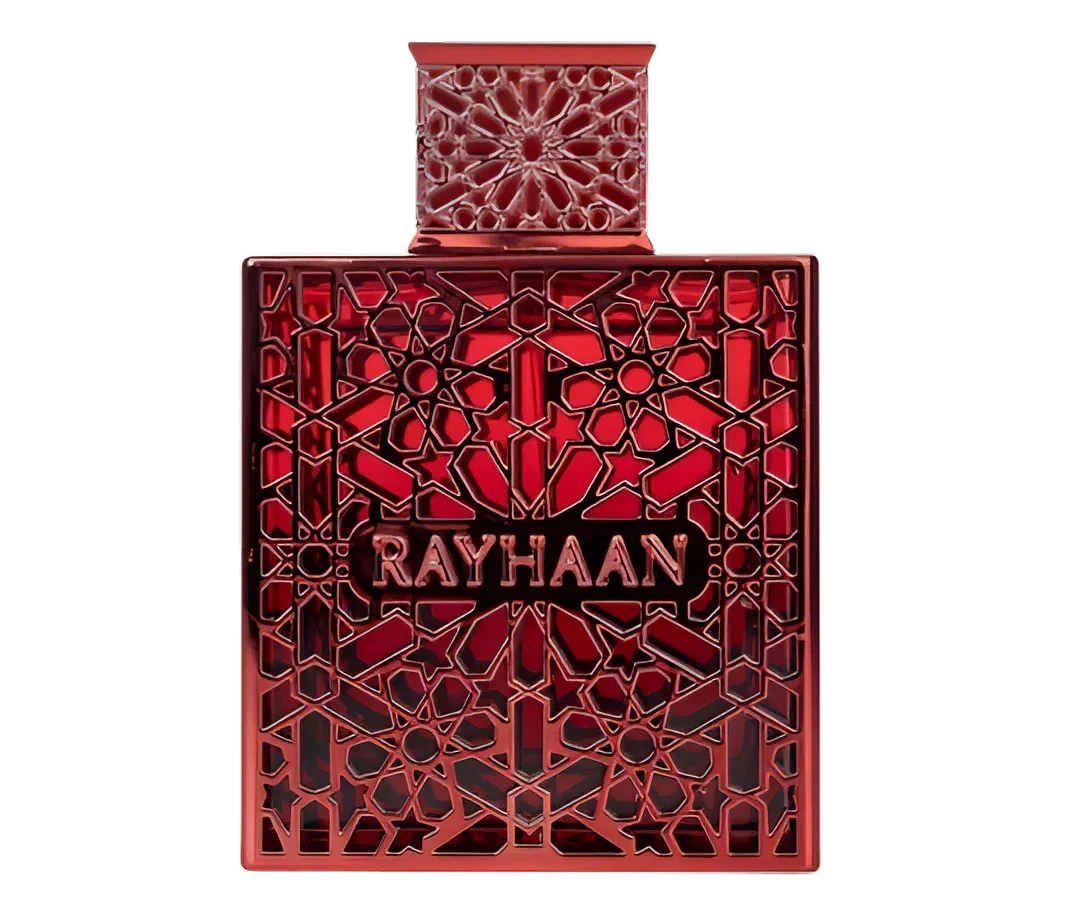 Rayhaan Crimson Eau de Parfum for Men 100ml – Long Lasting Bold Masculine Fragrance Spray