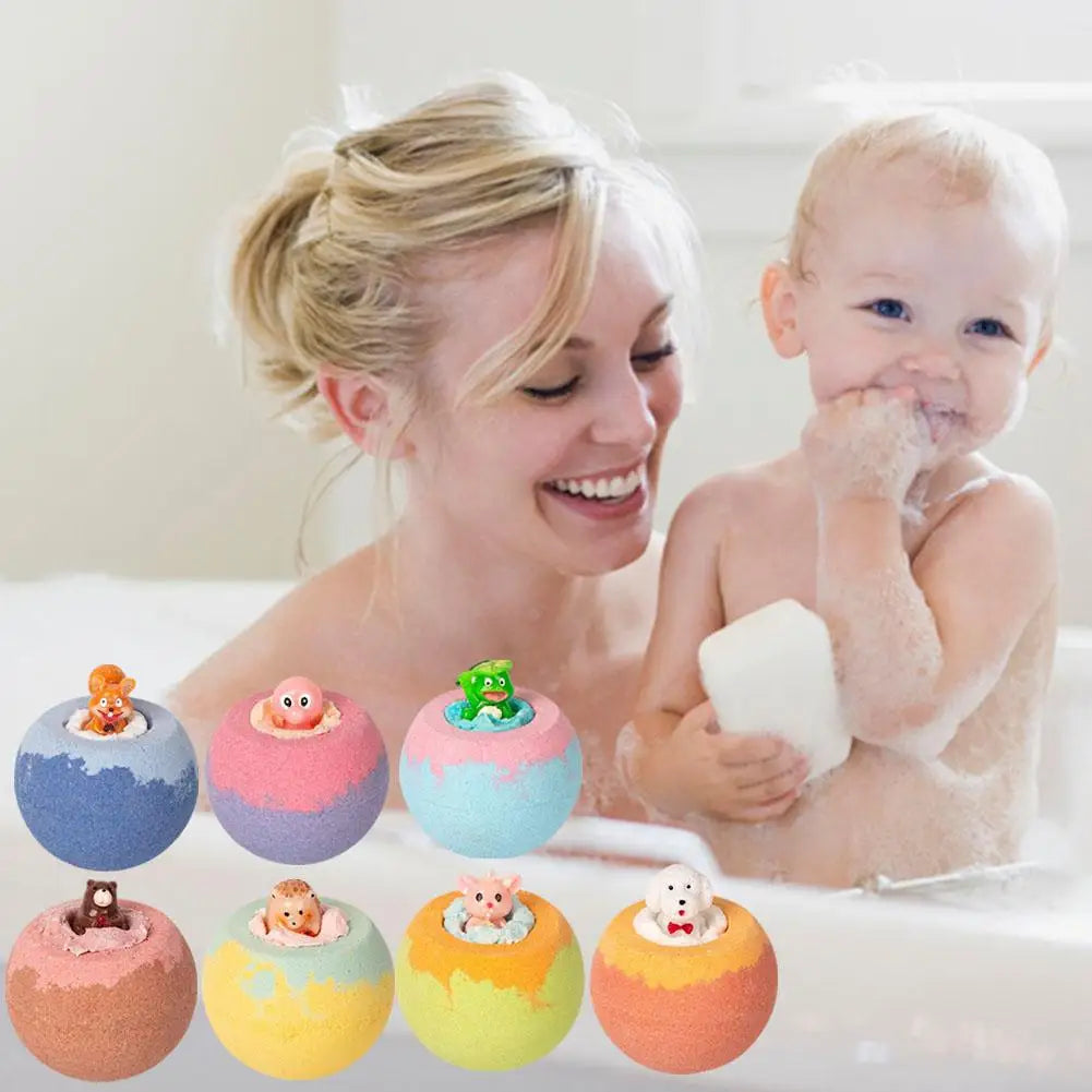 2026 Essential Oil Bath Salts Ball Bathtub Bath Ball Exfoliating Moisturizing Cleaning Body Bubble Balls Shower Accessories