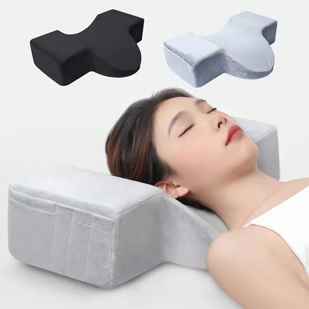 Eyelash Extension Pillow U Shape Soft Memory Foam Neck Support Reusable Beauty Salon Spa Massage Makeup Tool