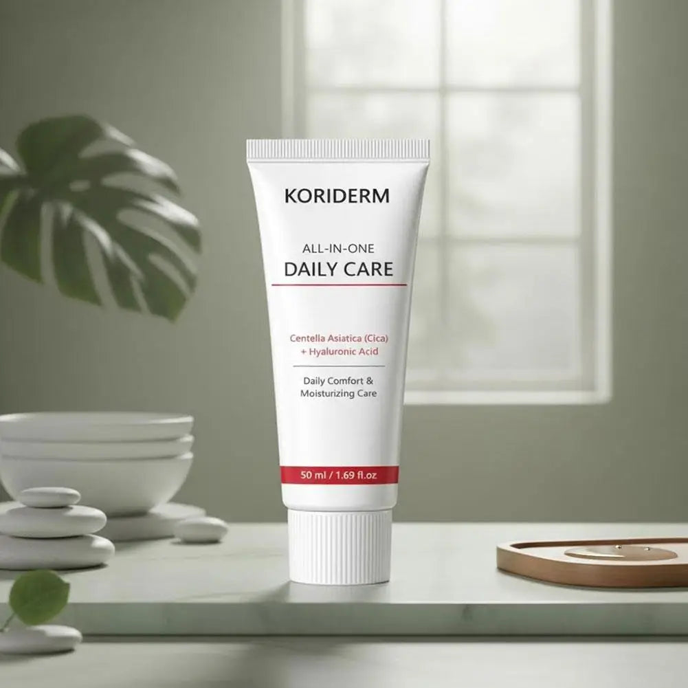 Centella Asiatica Face Cream Hyaluronic Acid Moisturizer Nourish Dry Skin Smoothing Rejuvenation Strengthen Barrier Skin Care