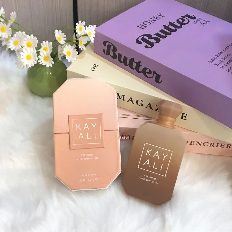 KAYALI Perfume 100ml Long Lasting Elegant Fresh Soft Floral Fruity Natural Luxury Fragrance Collection Freedom Musk Santal 34