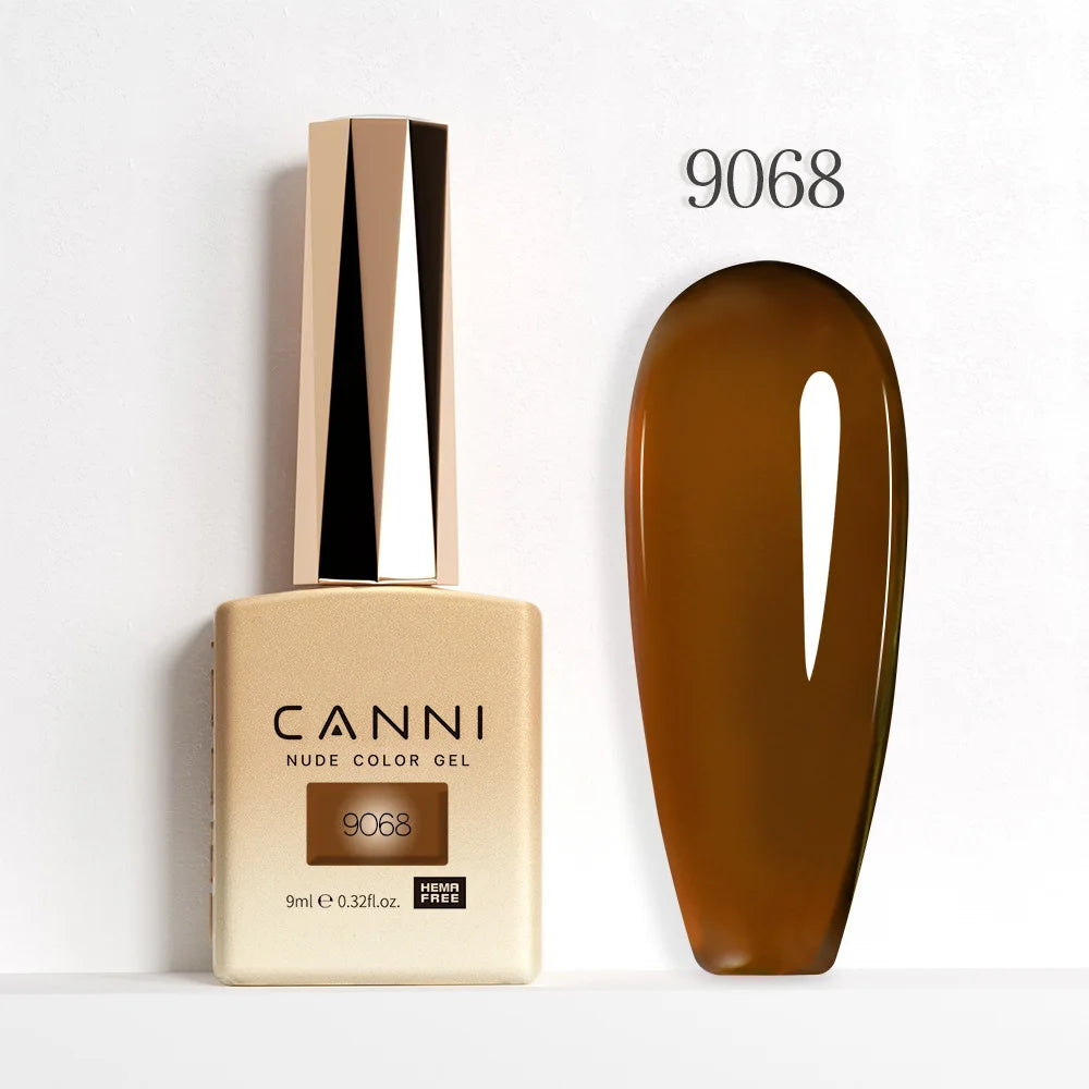 9ml CANNI Nail Gel Polish HEMA FREE Diamond Sparkle Sequin Gorgeous Color Venalisa Semi Permanent Soak Off UV LED Glitter Nails
