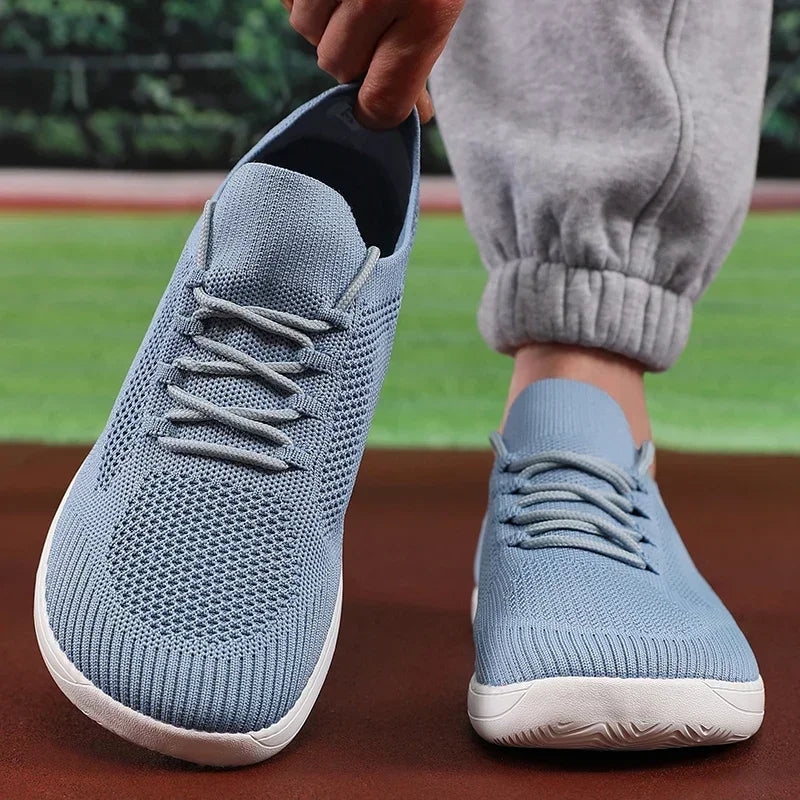 Summer Men's Casual Shoes Wide Barefoot Shoes Unisex Trail Running Non-Slip Minimalist Walking Shoes Fashionable Men's Sneakers