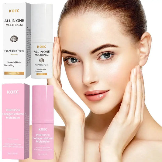 White Truffle & PDRN Pink Collagen All-in-One Serum Stick, Glowy Anti-Aging, Fade Fine Lines, Firming Enhance Skin Elasticity