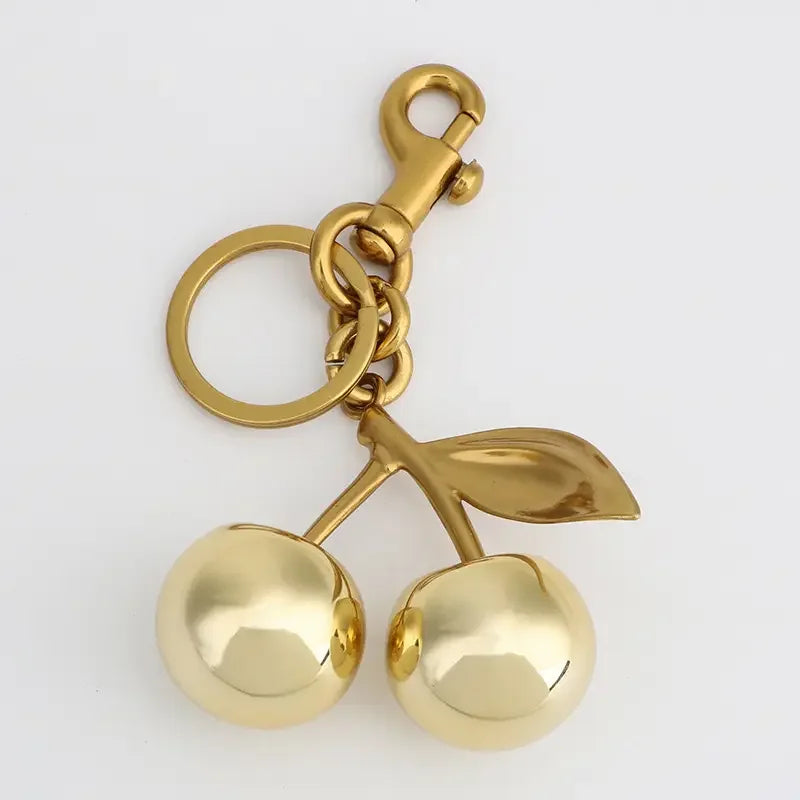 2 Styles Of Cherry Pendants Suitable For Coach Bags Women's Handbags, Shoulder Bags, And Keychain Accessories Bag Accessories