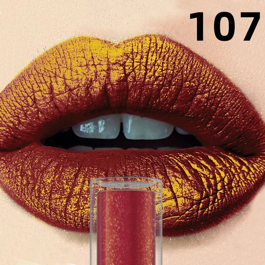 14 Colors Sparkling Shine Lip Glaze Glitter Metallic Long Lasting Lip Gloss Waterproof Liquid Lipstick Makeup Lip Oil Gifts