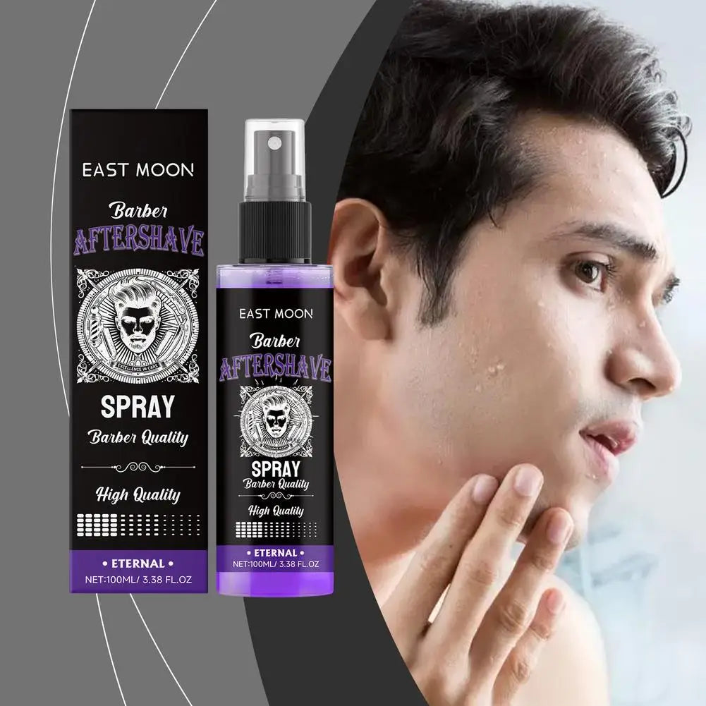 Deep Moisturizing Aftershave Spray 100ml Efficient Hydration Repair Soothe Beard Reduce Redness Swelling Non Greasy Soft