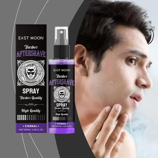Deep Moisturizing Aftershave Spray 100ml Efficient Hydration Repair Soothe Beard Reduce Redness Swelling Non Greasy Soft