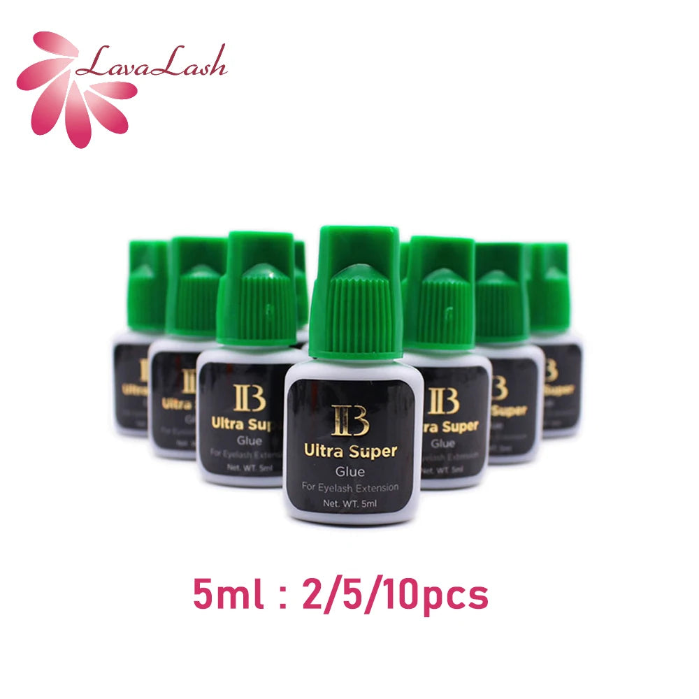 5ml IB Ibeauty Ultra Super Glue For Eyelash Extensions Original Korea Professional Individual 1-2s Fast Drying Lashes Glue