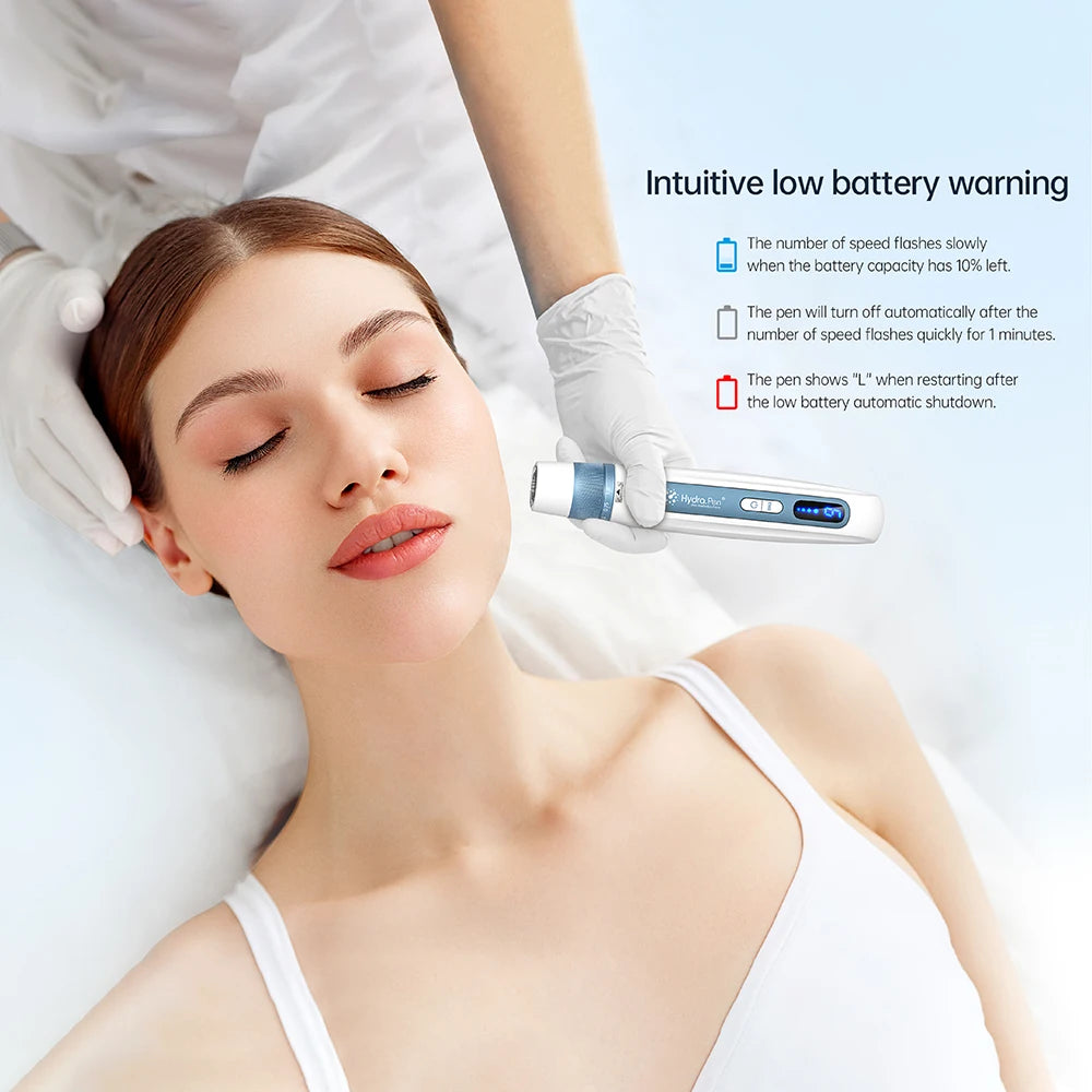 Original Dr. Pen Hydra pen H5 With 52 pcs Needle cartridge gifts EMS Microneedling Pen Needle length 0.25 mm