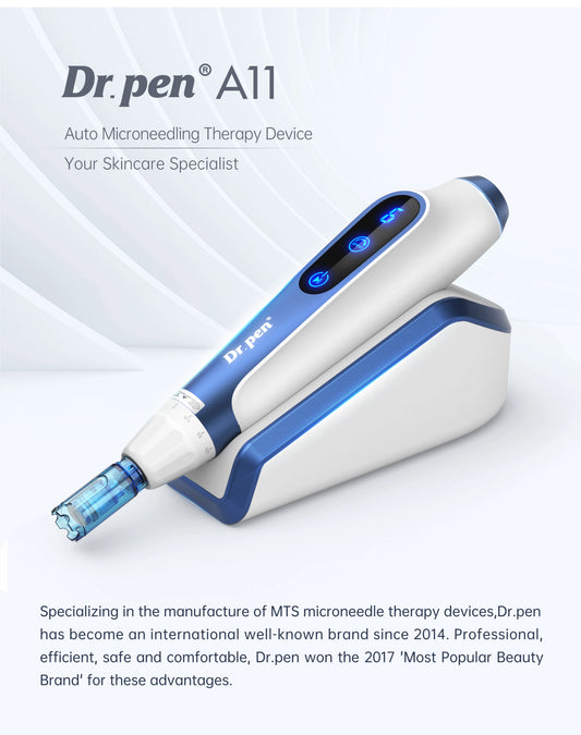 Dr. Pen A11 with 2 PCS 18 pin 0.25 mm needle length