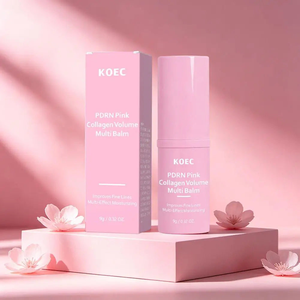 White Truffle & PDRN Pink Collagen All-in-One Serum Stick, Glowy Anti-Aging, Fade Fine Lines, Firming Enhance Skin Elasticity