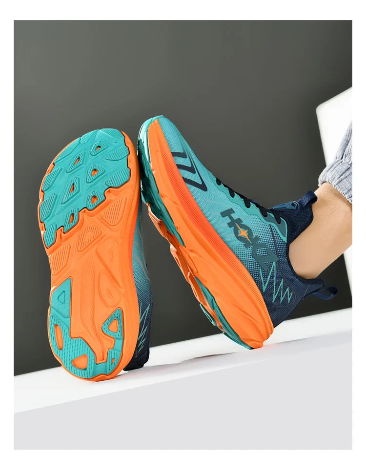 Men's Classic Cushion Running Shoes Hiking Walking Shoes for Women Gym Workout Lightweight Breathable Mesh