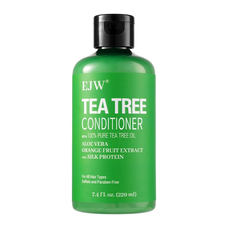 EJW Tea Tree Body Wash Odor-Control Shower Gel Back Acne Removal Long Lasting Moisturizing Skin Barrier Balancing Body Cleanser.