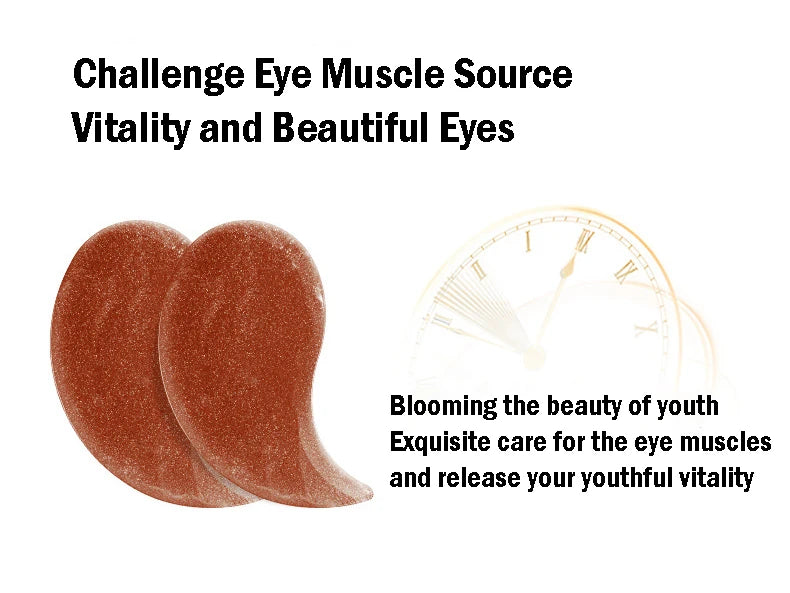 60pcs/box IMAGES Vitamin C Grape Crystal Collagen Eye Mask Anti Dark Circles Eyes Bags Moisturizing Eye Patches Eyes Skin Care