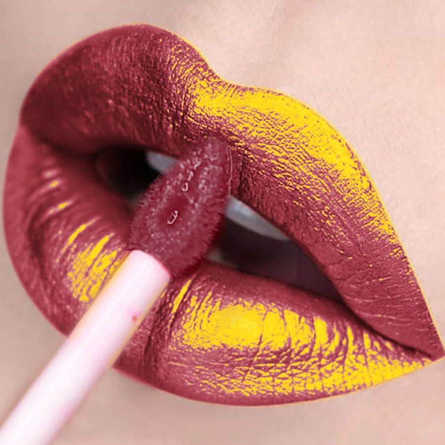 14 Colors Sparkling Shine Lip Glaze Glitter Metallic Long Lasting Lip Gloss Waterproof Liquid Lipstick Makeup Lip Oil Gifts