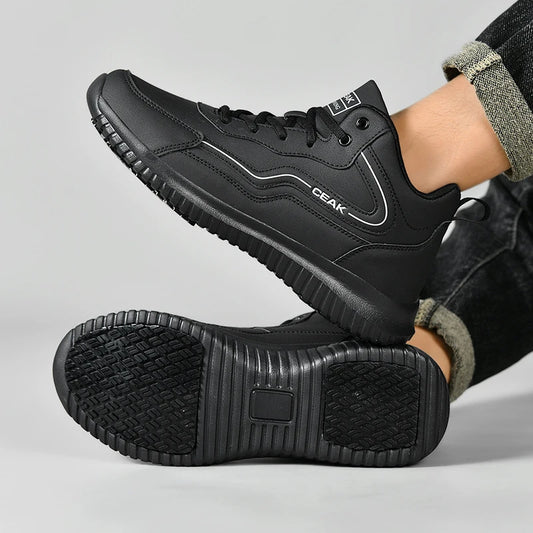 Hotel Chef shoes four seasons non-slip waterproof oil-proof kitchen work shoes light breathable outdoor men's walking sneakers