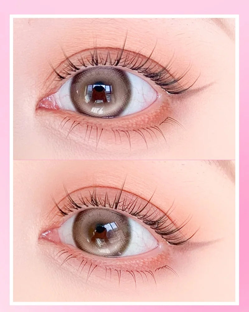 U-shaped False Eyelashes K-Pop Idol Lashes Zhang Yuanying Inspired Comic Eye Lashes Natural Wispy Lash Extension