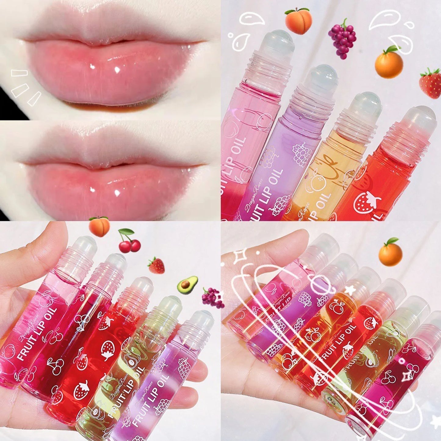 Plumping Lip Oil Moisturizing Instant Volume Lip Plumping Essence Reduce Lip Fine Line Volumising Lipstick Lip Sexy Beauty