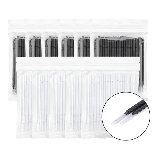 100 Pcs Disposable Spiral Mascara Brush Handle Microbrush Applicator Lashes Brushes Eyelash Extension Makeup Tools lash brush