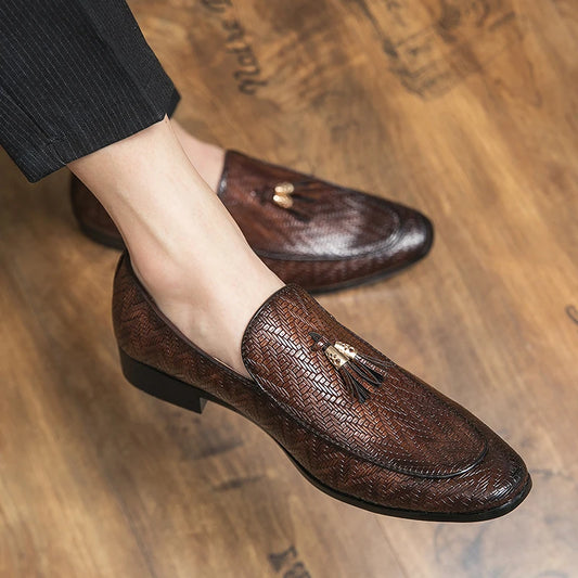 Luxury Men Oxford Shoes Lace up Split Toe Coffee Black Formal Men Dress Shoes Suede Patchwork Crocodile prints Leather Shoes Men