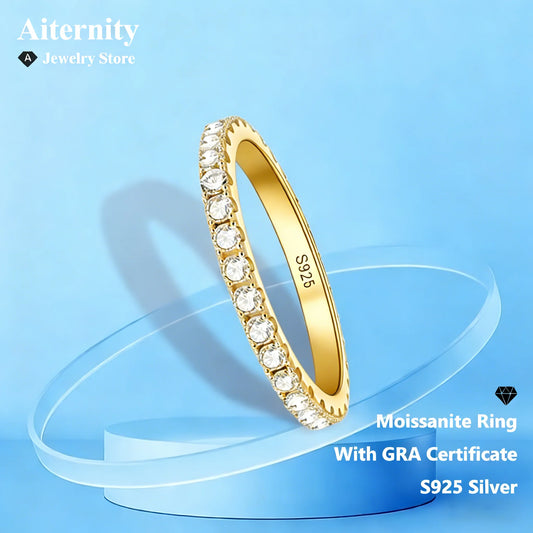 [Discount] With GRA Certificate Moissanite Ring D Color VVS1 For Man and Women Band Anniversary Wedding Engagement Celebration
