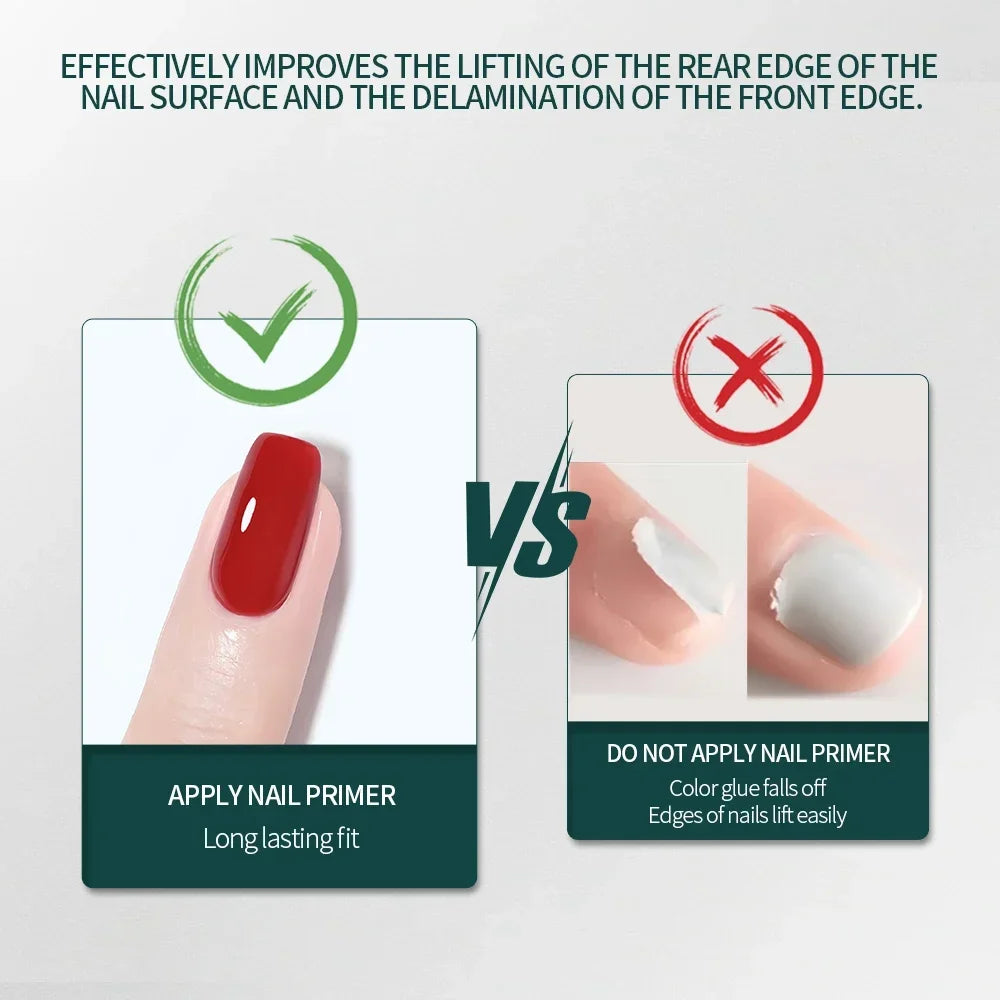 Nailpop HEMA-Free Nail Dehydrator Acid-Free Primer Natural Nail Prep Liquid UV Gel Essentials For Manicures Fast Dry  1/2/3pcs