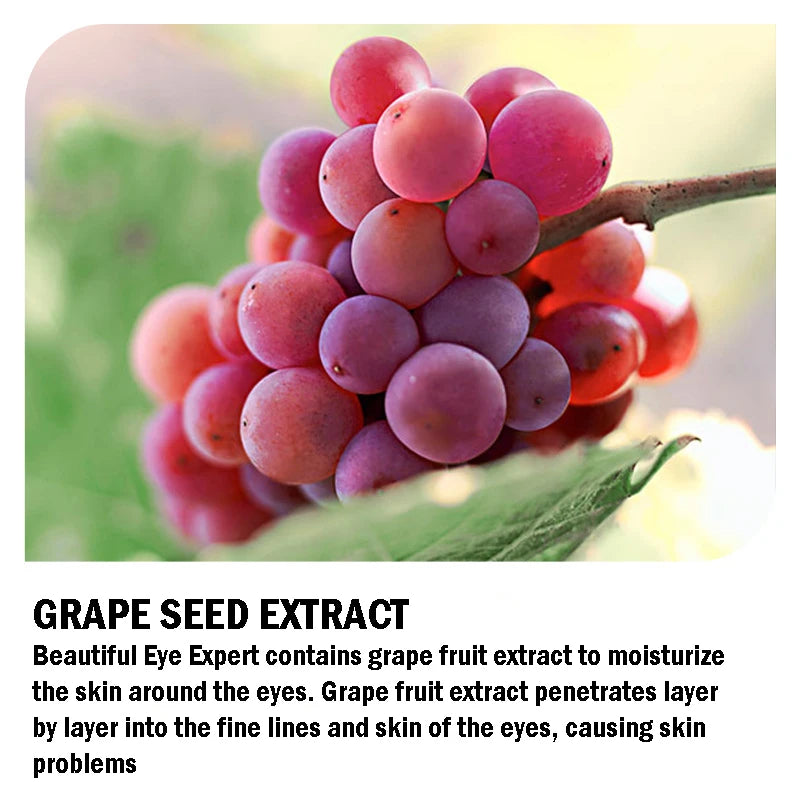 60pcs/box IMAGES Vitamin C Grape Crystal Collagen Eye Mask Anti Dark Circles Eyes Bags Moisturizing Eye Patches Eyes Skin Care