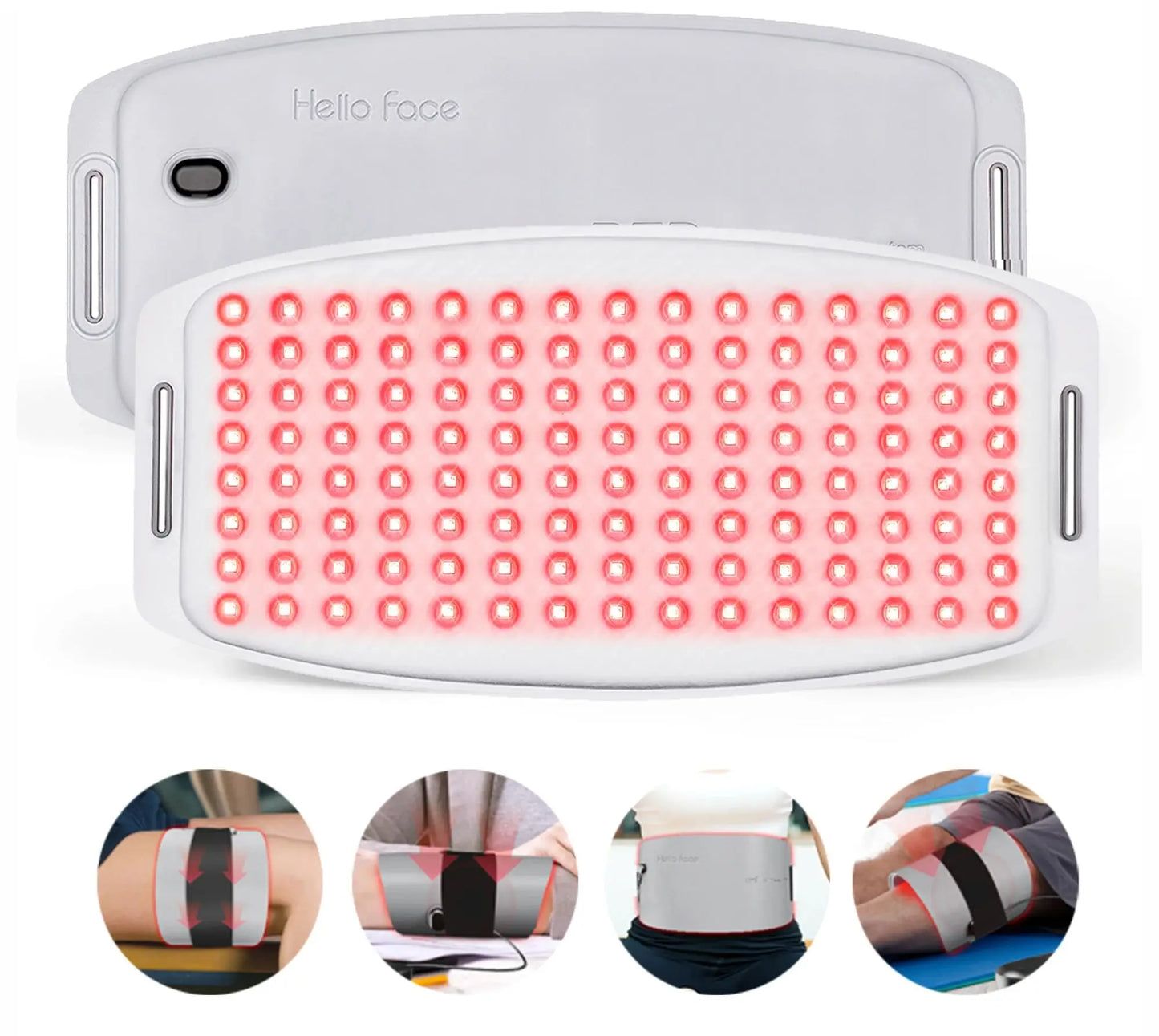 Dr.pen Q1S: Microneedle with EMS, Red/Blue LED, 700mAh Built-in Battery,2 Titanium Cartridge, Needle length 0.25 mm