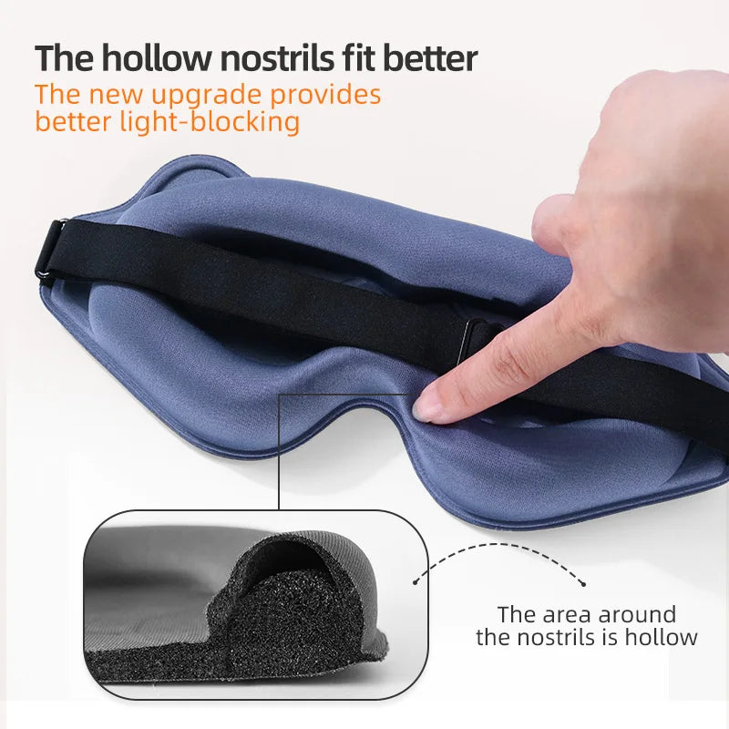 Sleeping Mask Eyepatch Blindfold Light Travel Eye Mask for 3D Sleeping Mask Slaapmasker Night Sleep Patch Portable Eyemask Pad