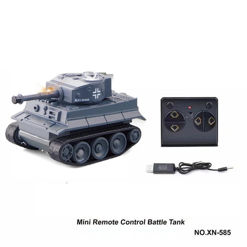 Mini RC Tank Model ImitateRemote Radio Remote Control Tank Electronic Boys Toys Children Christmas Gifts